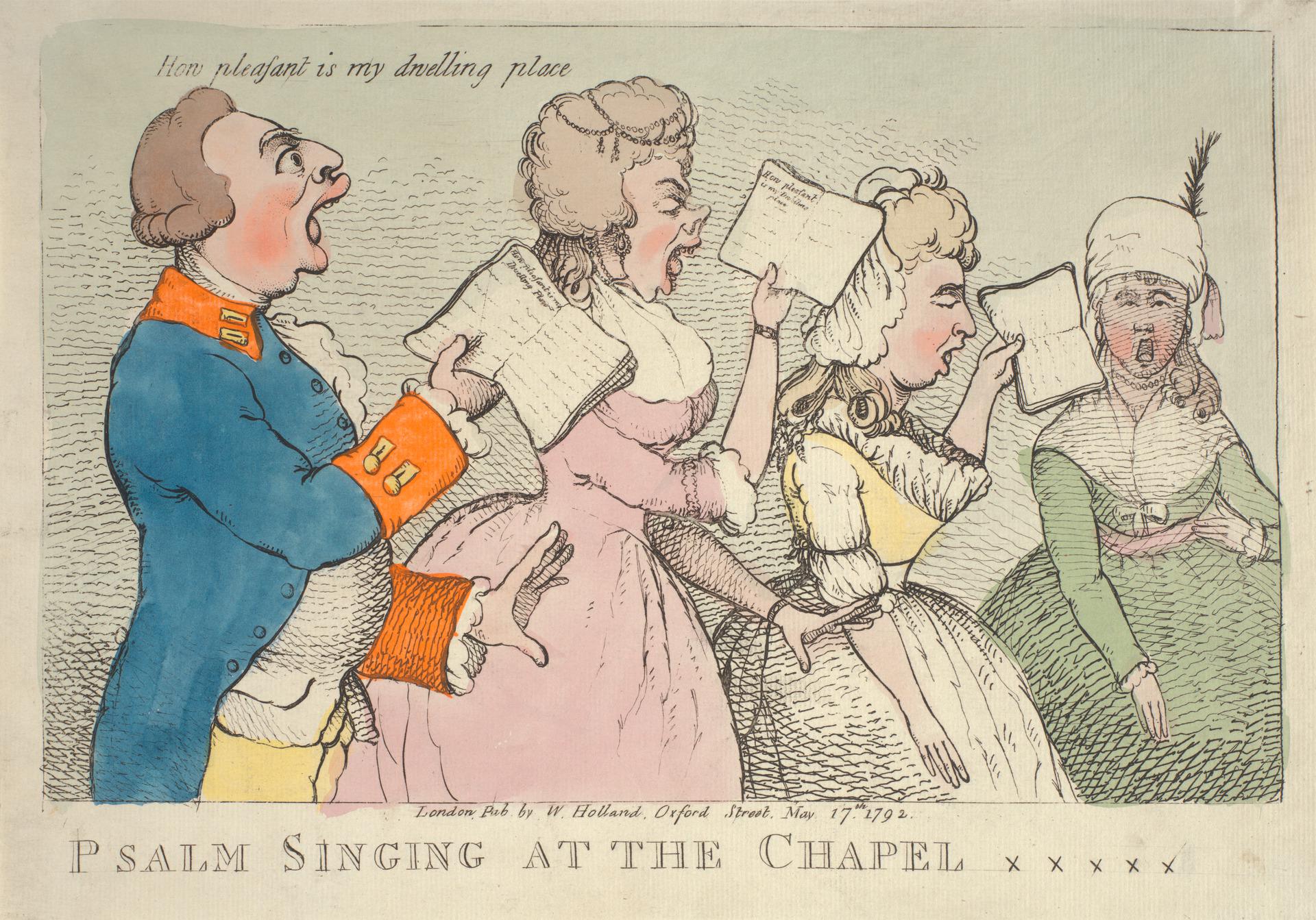 Psalm Singing at the Chapel [Royal]